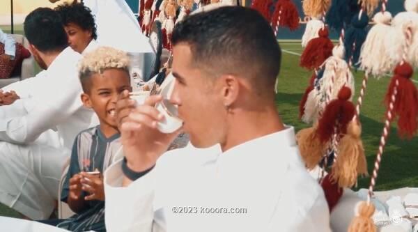 رونالدو در رقص شمشیر (+عکس) رونالدو در رقص شمشیر (+عکس)