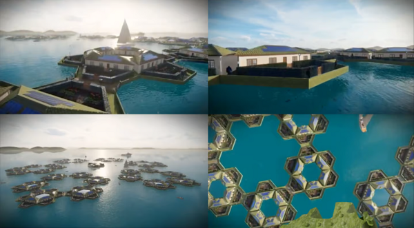 ابداع آجرهایی برای ساخت و ساز روی آب