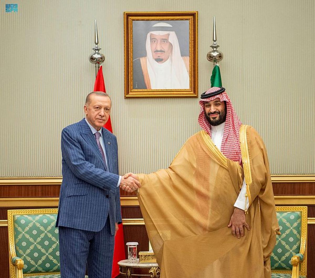 سفر اردوغان به عربستان سعودی / اولین دیدار با محمد بن سلمان بعد از 5 سال (+عکس)