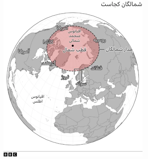 قطب شمال متعلق به چه کسی است؟