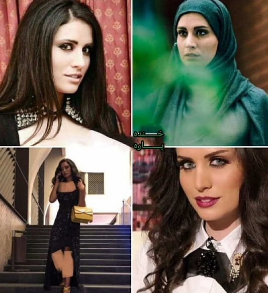 تفاوت پوشش بازیگر لبنانی نجلا در سریال و واقعیت (+عکس)