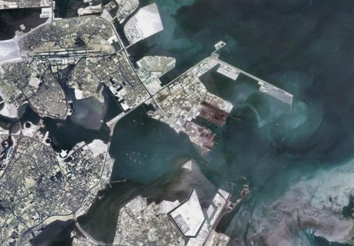 تصویربرداری ماهواره سپاه نور 2 از پایگاه آمریکا در بحرین