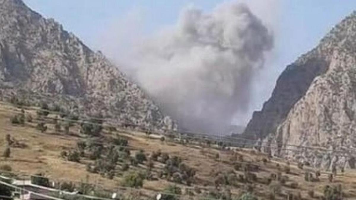 حمله سپاه به مواضع تروریست‌ها در کردستان عراق (فیلم‌)