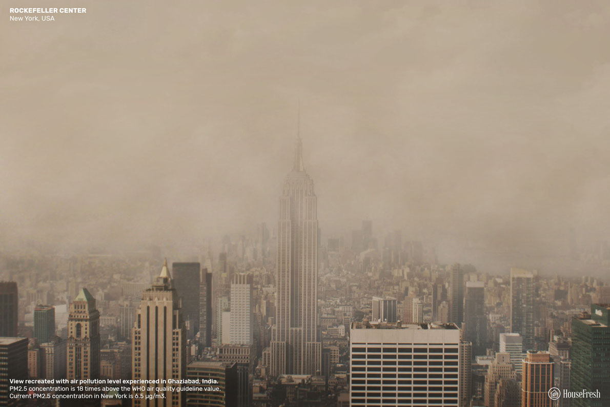 آلودگی هوا چگونه می تواند مناظر دیدنی جهان را از بین ببرید