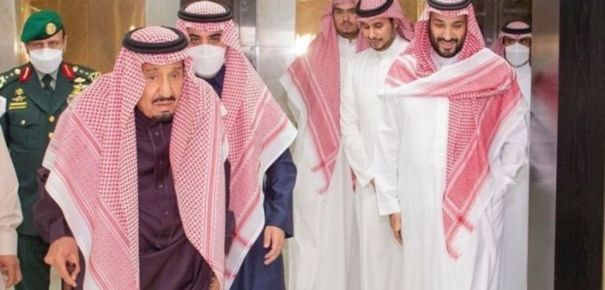 پادشاه عربستان به خانه بازگشت