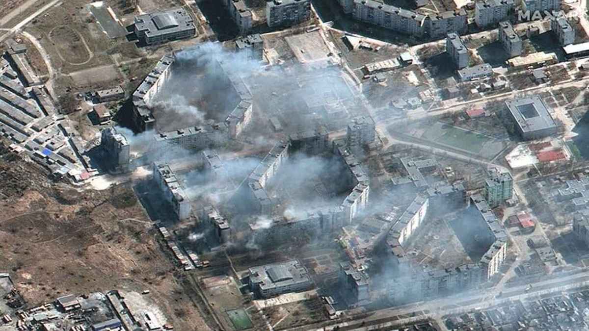 سلاح وحشتناک روس‌‍‌ها: ارتش روسیه این‌گونه ماریوپل را آتش زد (فیلم و عکس)