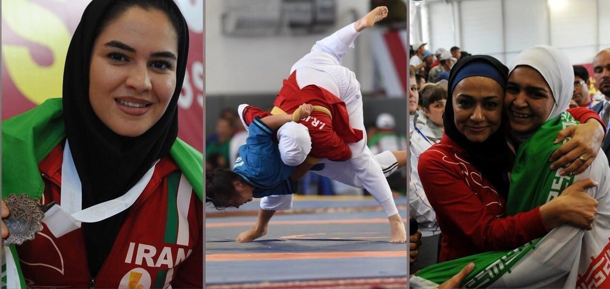 زنان کشتی‌گیر ایران قهرمان آسیا شدند