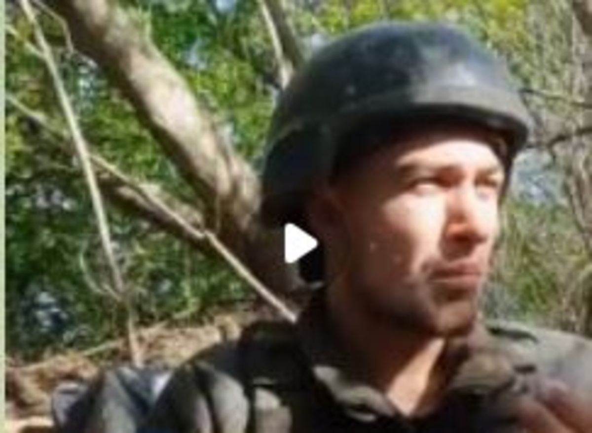 ببینید| ریلکس‌ترین سرباز جنگ اوکراین