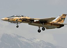 پرواز دوبار هواپیمای اف۱۴ بعد از ۱۸ سال در آسمان ایران (فیلم)