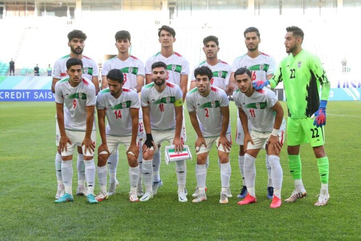شکست تیم ملی فوتبال امید مقابل ترکمنستان