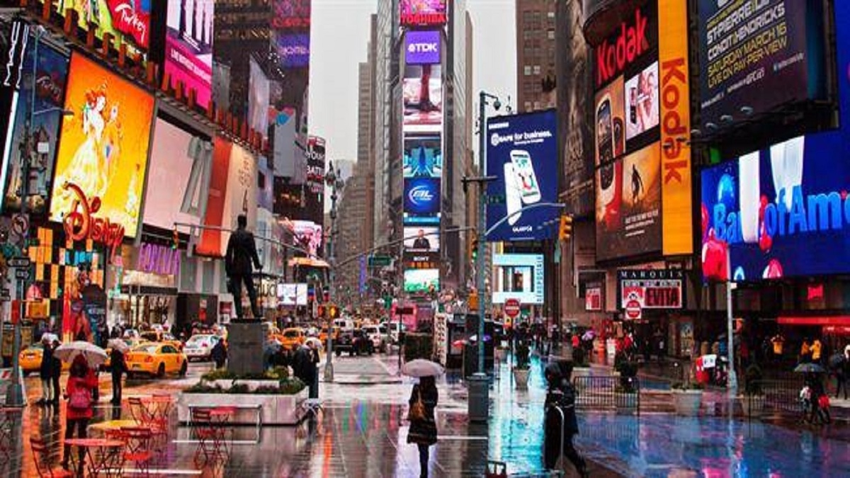 ببینید| تبلیغات سه بعدی در خیابان‌های نیویورک