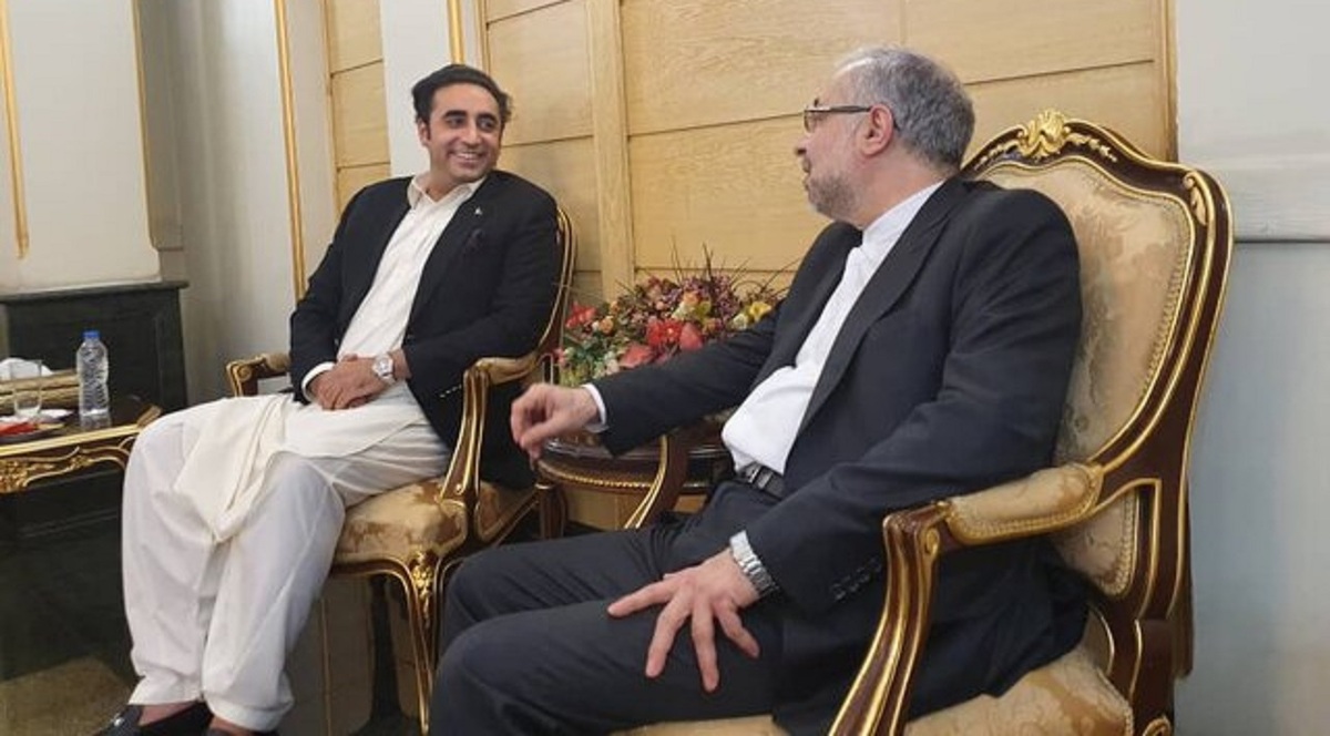 ورود وزیر خارجه پاکستان به تهران