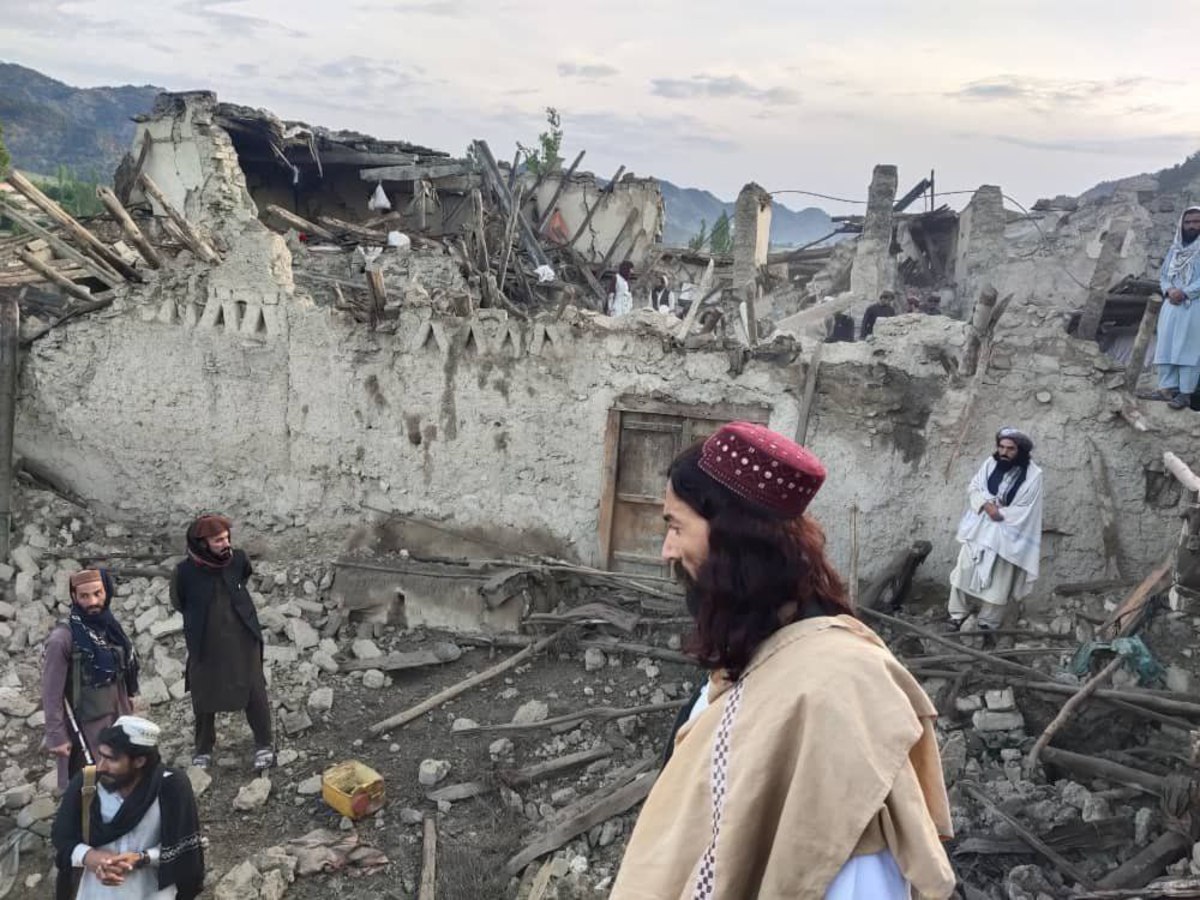 ببینید| ویدئویی از زلزله افغانستان