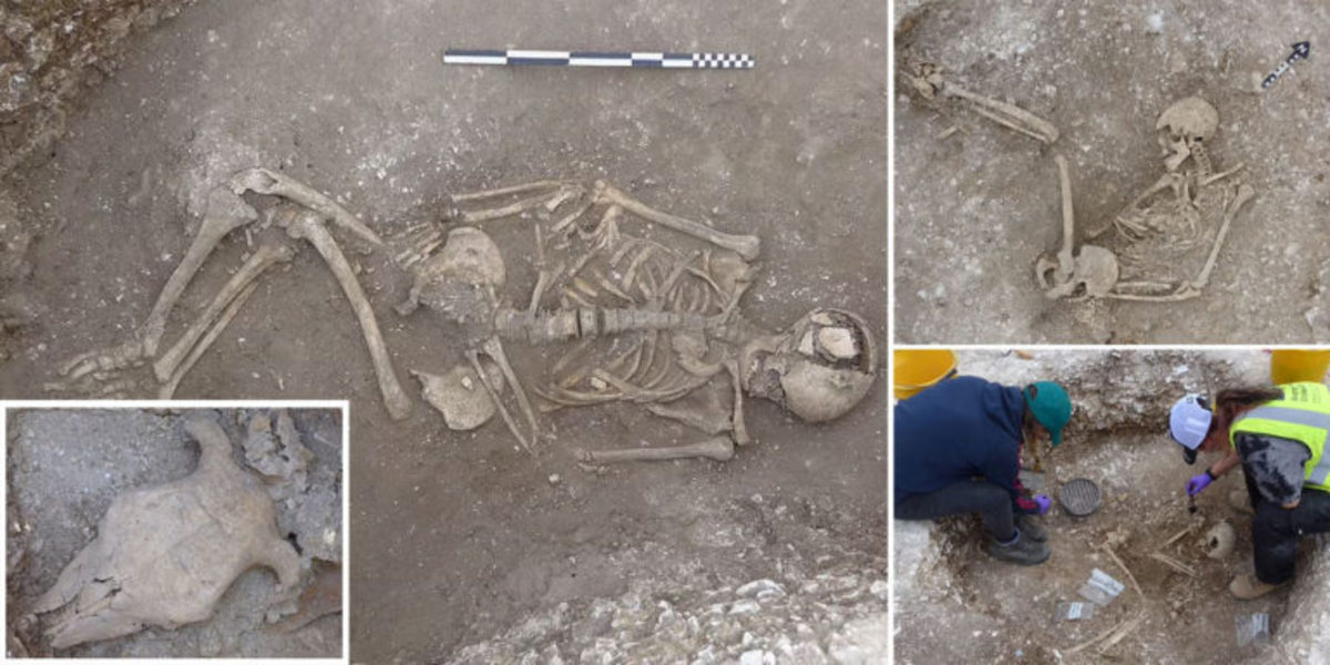 کشف بقایای ۵ انسان متعلق به ۲,۰۰۰ سال پیش در عصر آهن