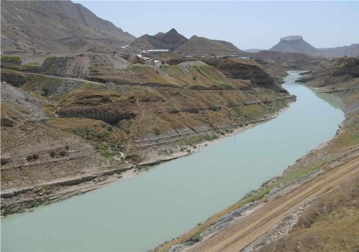 ببینید| خبر بد برای کشاورزان خوزستانی؛ رود کشکان در لرستان خشک شد