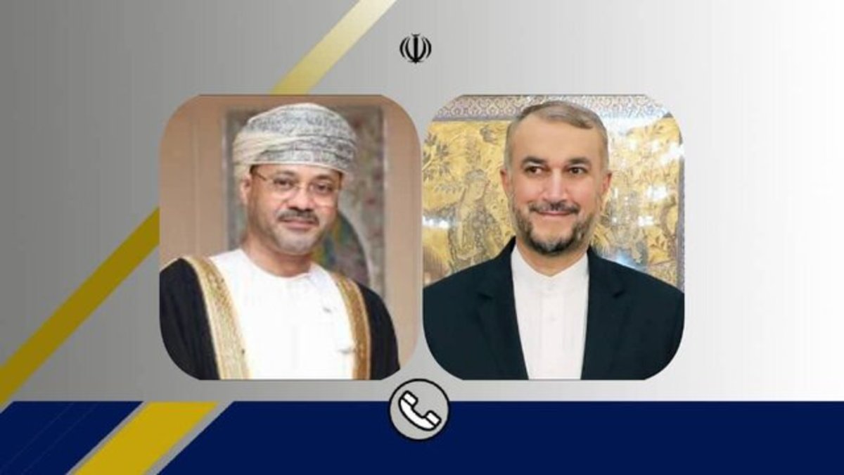 رایزنی تلفنی وزیران خارجه ایران و عمان در مورد رفع تحریم ها