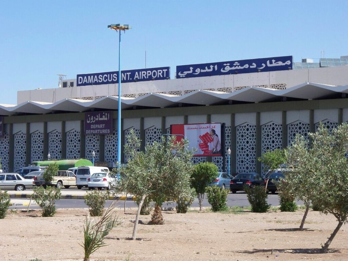 بازگشایی فرودگاه دمشق 2 هفته بعد از حمله اسرائیل