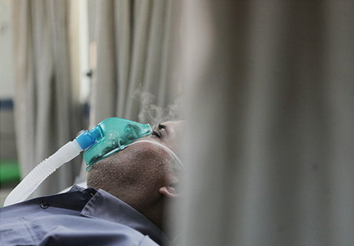 مراجعه 501 خوزستانی به بیمارستان‌ها در پی گرد و غبار