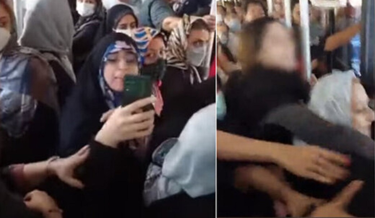 روزنامه همشهری: زنی که در اتوبوس به دختر محجبه توهین کرد، با مسیح علی نژاد مرتبط است/ بدحجاب ها طرفدار انقلابند و پای اسلام می ایستند