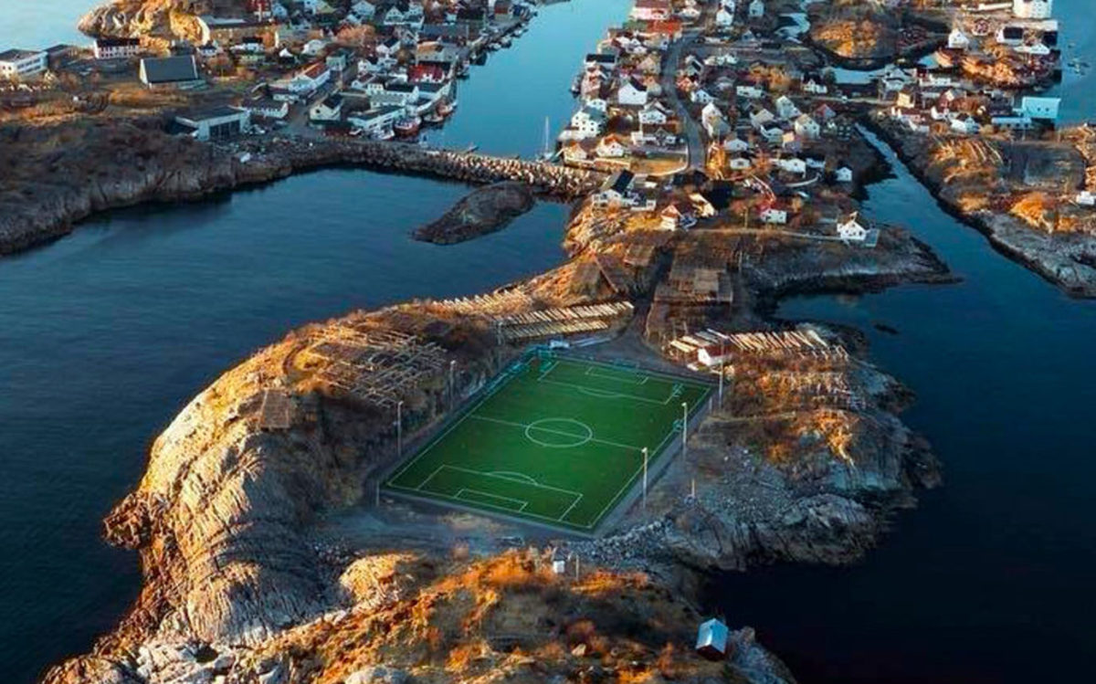 Henningsvær؛ دیدنی ترین ورزشگاه فوتبال جهان(+فیلم و عکس)