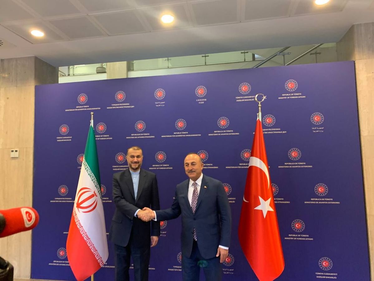 سفر امیرعبداللهیان به ترکیه و دیدار با وزیر خارجه این کشور