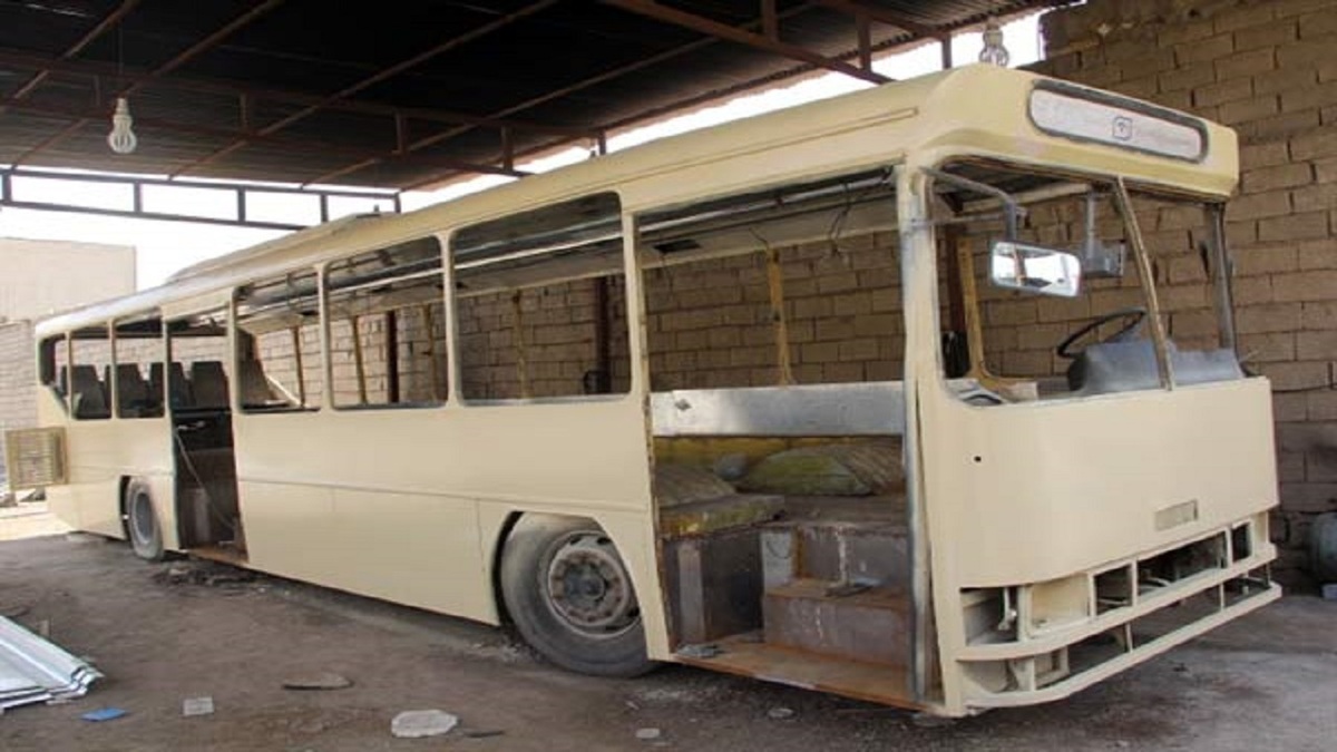 ببینید| خلاقیت در بازسازی و تبدیل کردن اتوبوس فرسوده به خانه