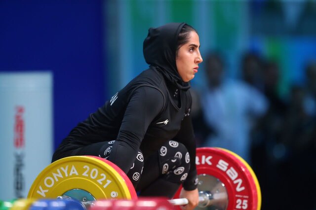 نخستین طلای وزنه‌برداری زنان ایران