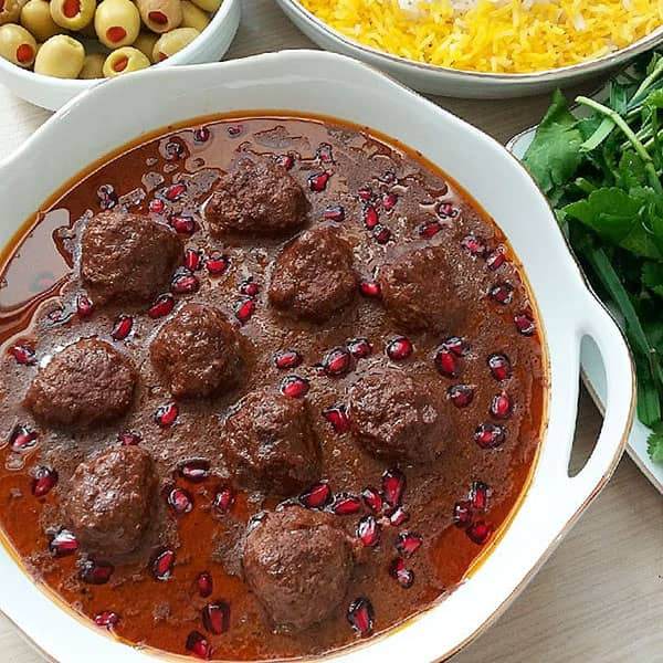 لعاب دار کردن غذاها و انواع خورش