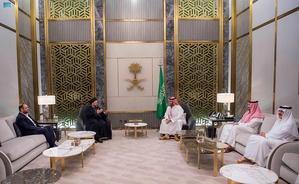 دیدار حکیم با محمد بن سلمان / گفتگو درباره میانجیگری عراق میان ایران و سعودی