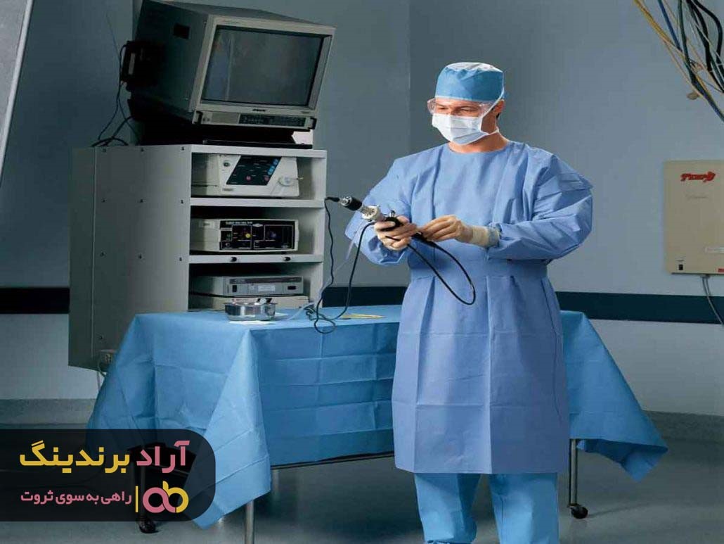 مراکز تولید روپوش پزشکی سرمه ای سینا در کشور