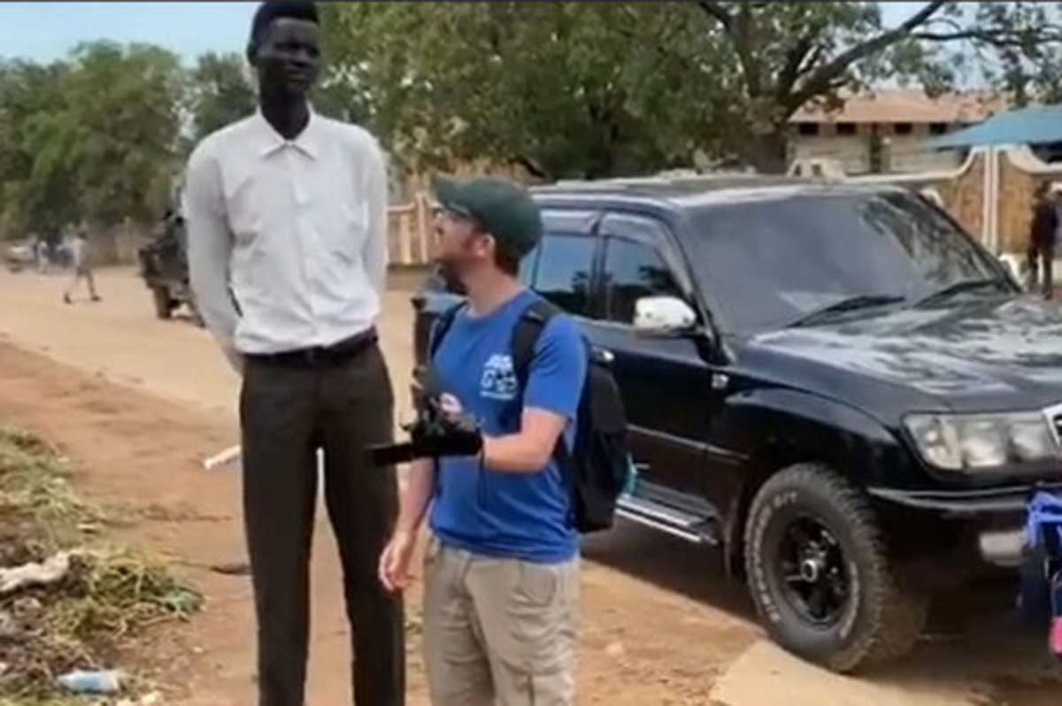 ببینید | قدبلندترین مردم جهان در سودان جنوبی