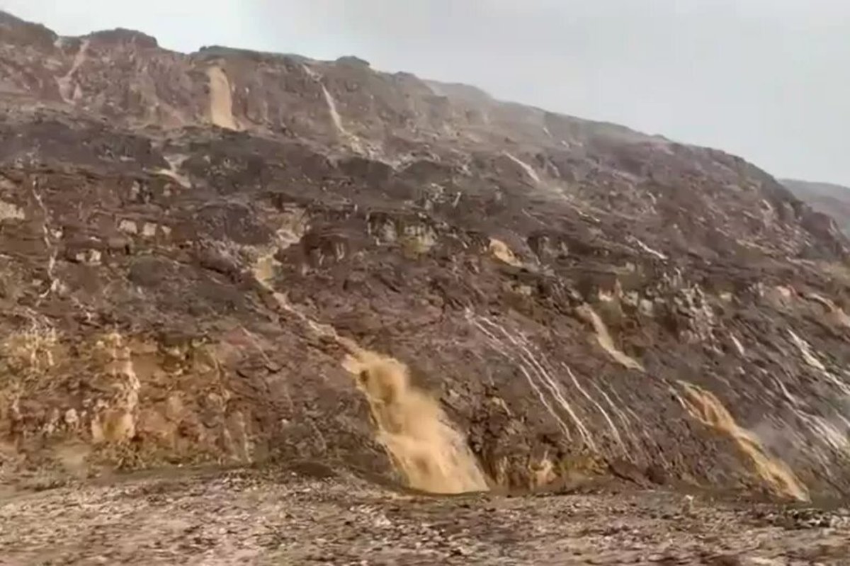 ببینید | ظهور آبشار‌های دره‌مرگ در خشک‌ترین نقطه دنیا
