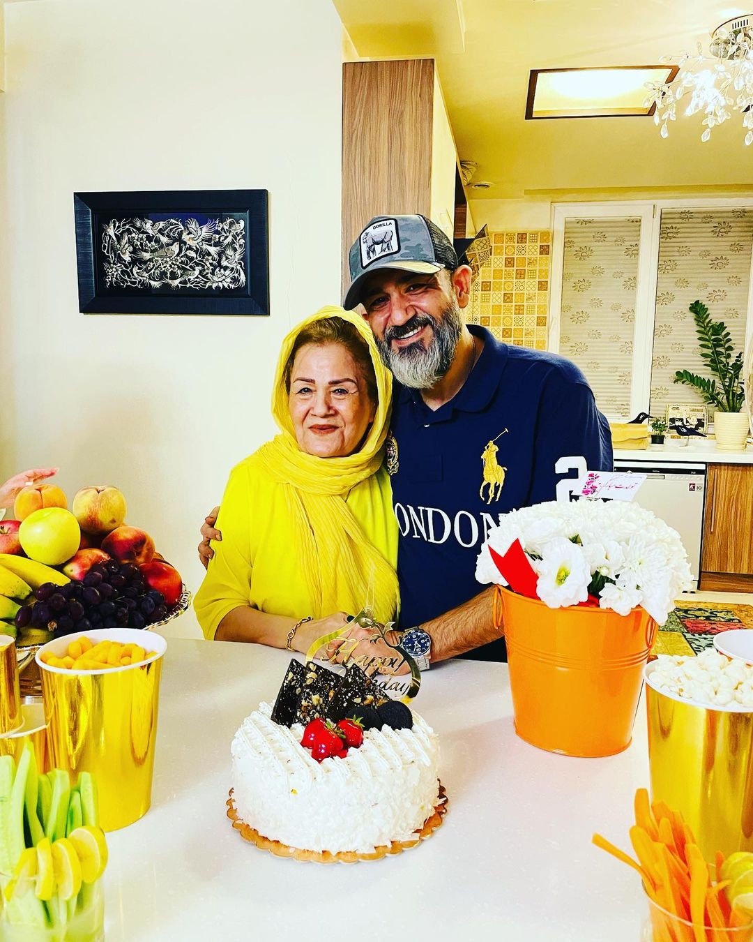 سورپرایز تولد مهران غفوریان از همسرش