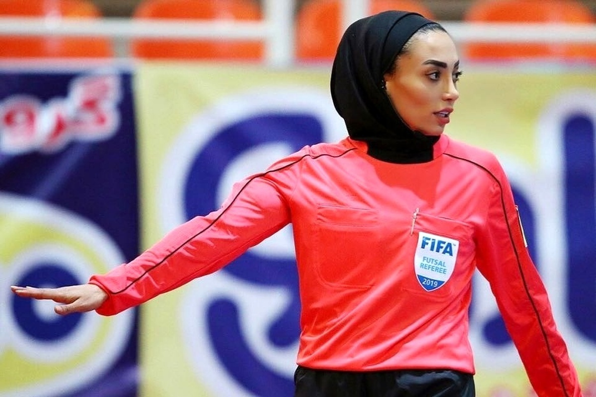 ببینید | زن ایرانی داور دیدار رده بندی جام ملت‌های آسیا