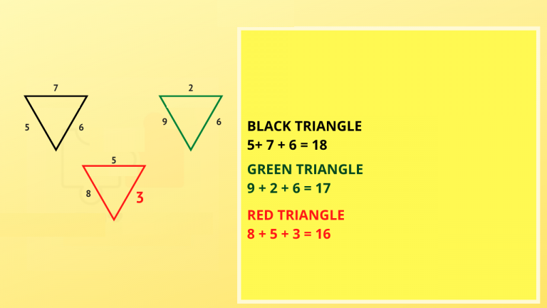 استدلال منطقی در پس این معمای ریاضی مثلثی را پیدا کنید
