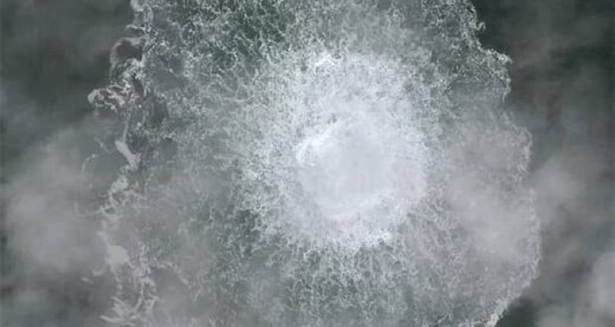 تصویر نشت گاز متان در دریای بالتیک از چشم ماهواره ها (+عکس)