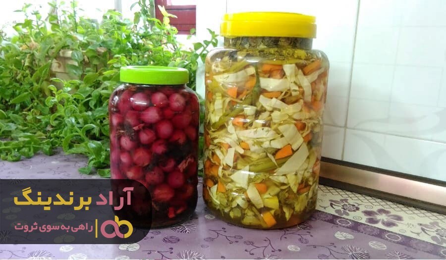 کاربرد دبه ترشی شیشه ای و مراکز فروش آن