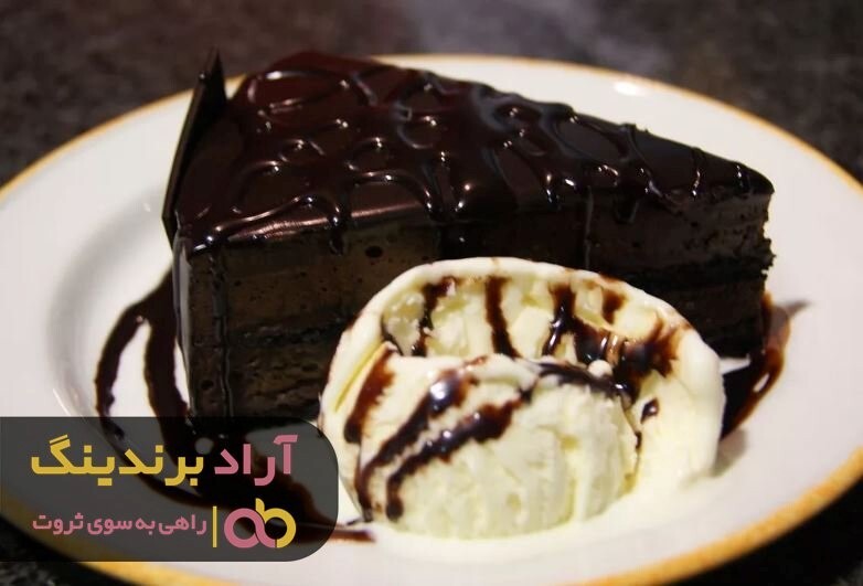 کیک بستنی موزی میهن کاله