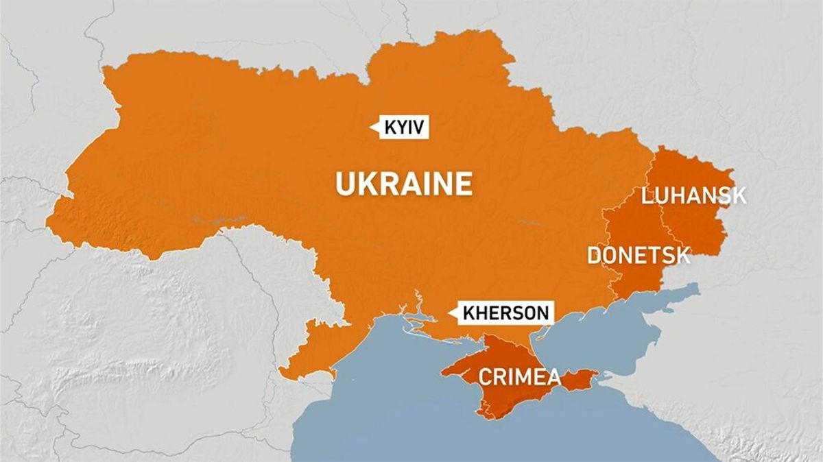 هتل خبرنگاران در خرسون اوکراین هدف قرار گرفت