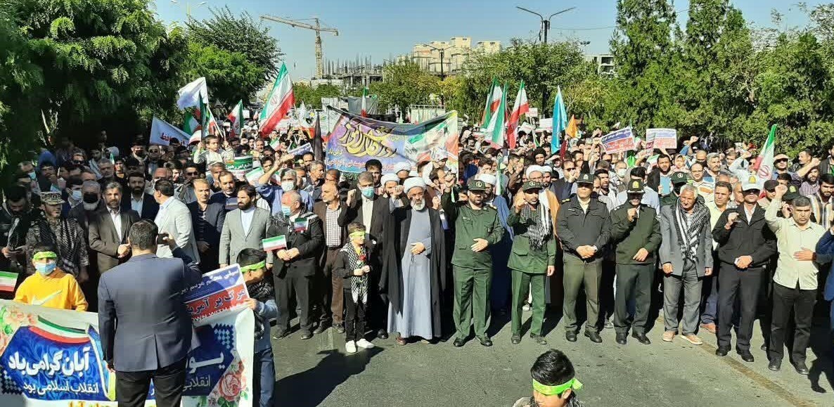 بازتاب راهپیمایی 13 آبان در رسانههای غربی بازتاب راهپیمایی 13 آبان در رسانههای غربی
