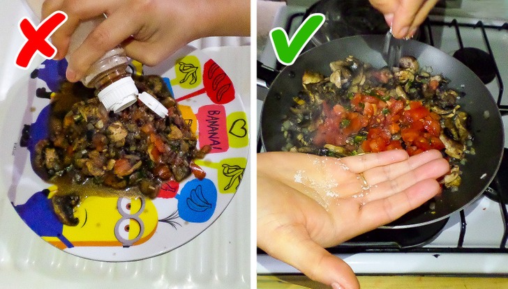 ۱۰ اشتباه رایج در آشپزی که ماهرترین آشپزها هم مرتکب می‌شوند