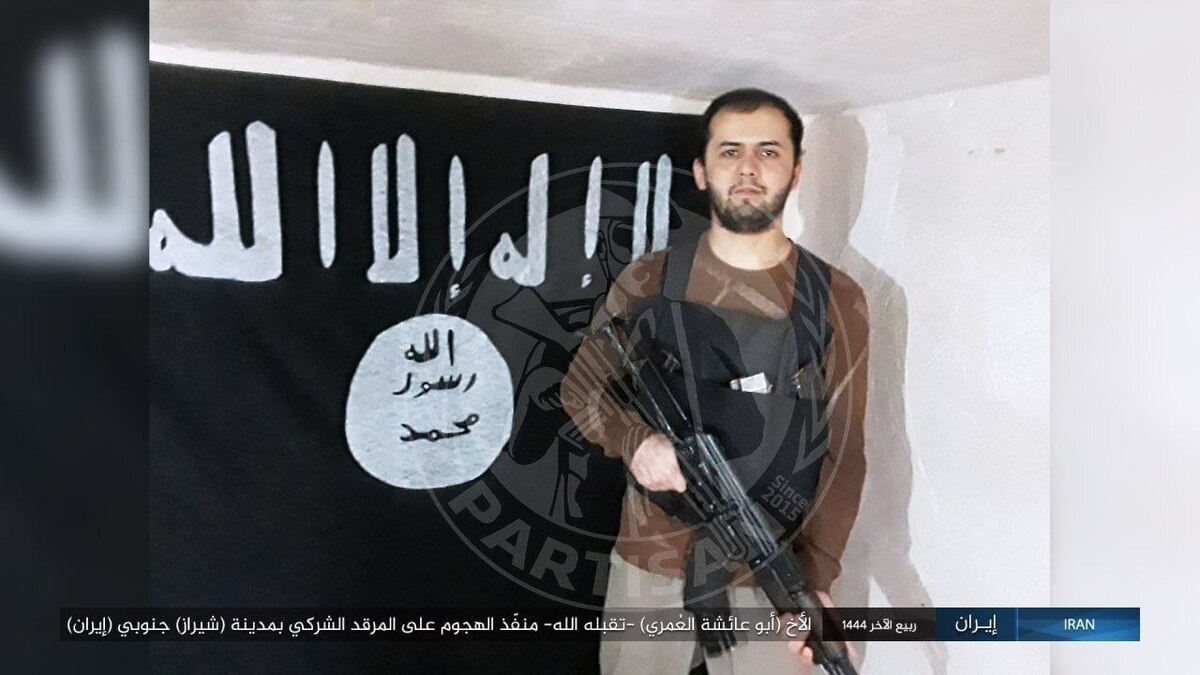 ببینید | بیعت عامل حمله تروریستی شاهچراغ با خلیفه خودخوانده داعش