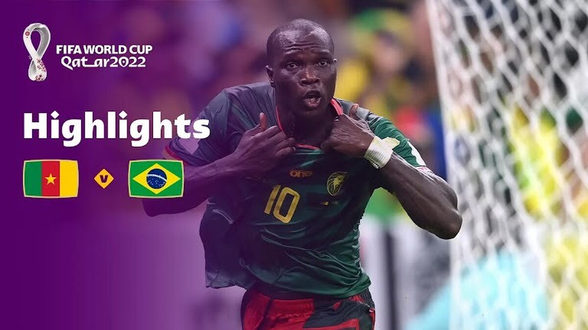 ببینید | خلاصه بازی کامرون ۱ - ۰ برزیل / برد بی ارزش کامرون
