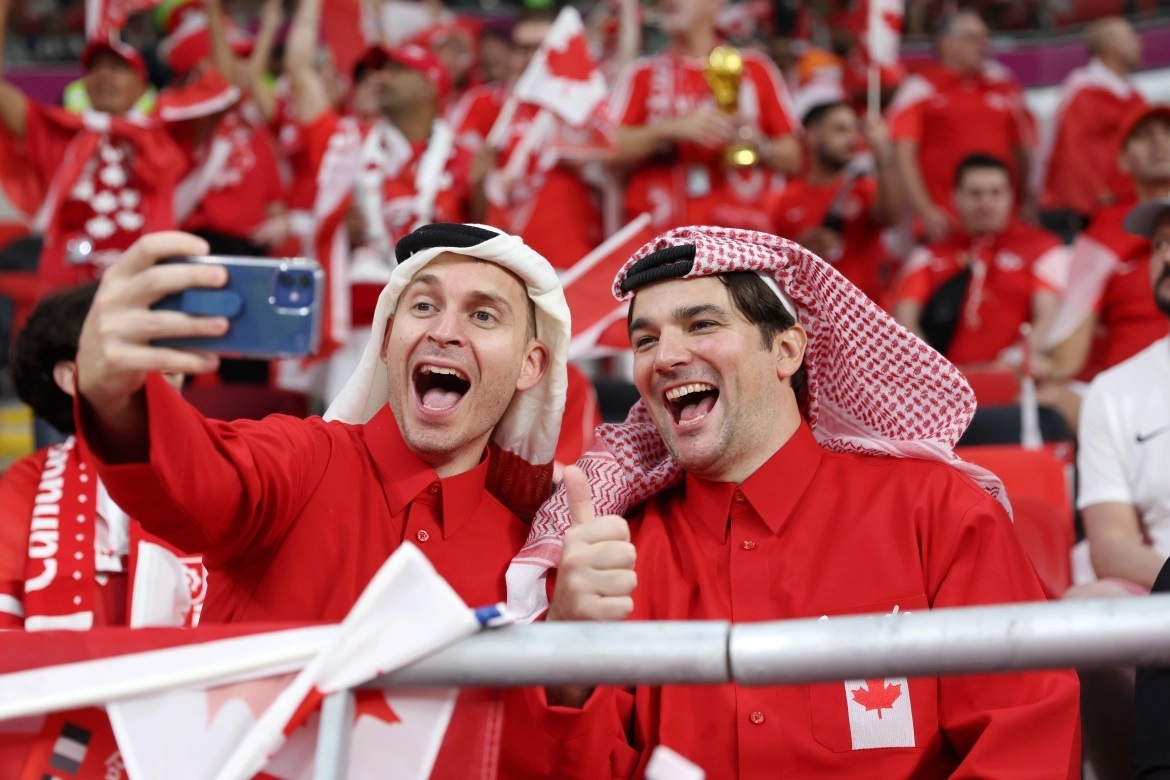 تماشاگران جام جهانی فوتبال در قطر (عکس)