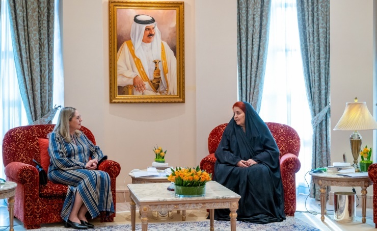 سفر رئیس جمهور اسرائیل به بحرین (+عکس)