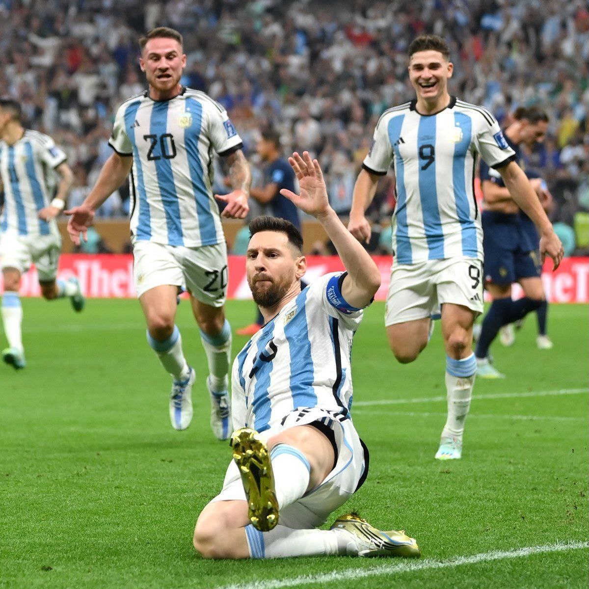 تا دقیقه 70 فینال جام جهانی/ آرژانتین 2 - 0 فرانسه (+عکس و فیلم)