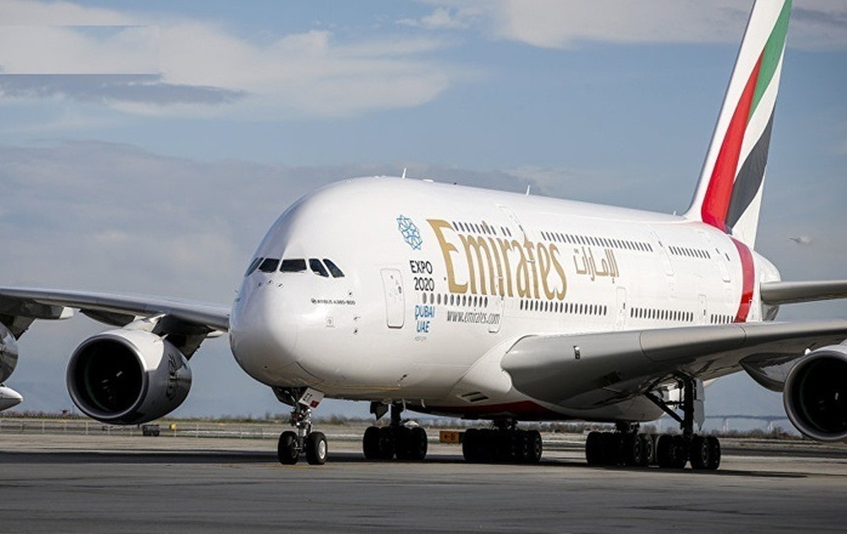 مجلل‌ترین هواپیمای قاره پیمای ایرباس A۳۸۰ امارات (فیلم)