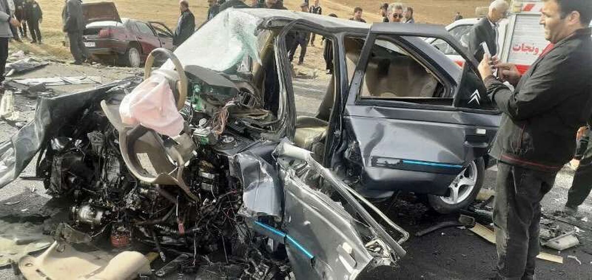 سانحه رانندگی با ۲ فوتی و 3 مصدوم در محور «مرند - بنگین» استان آذربایجان شرقی