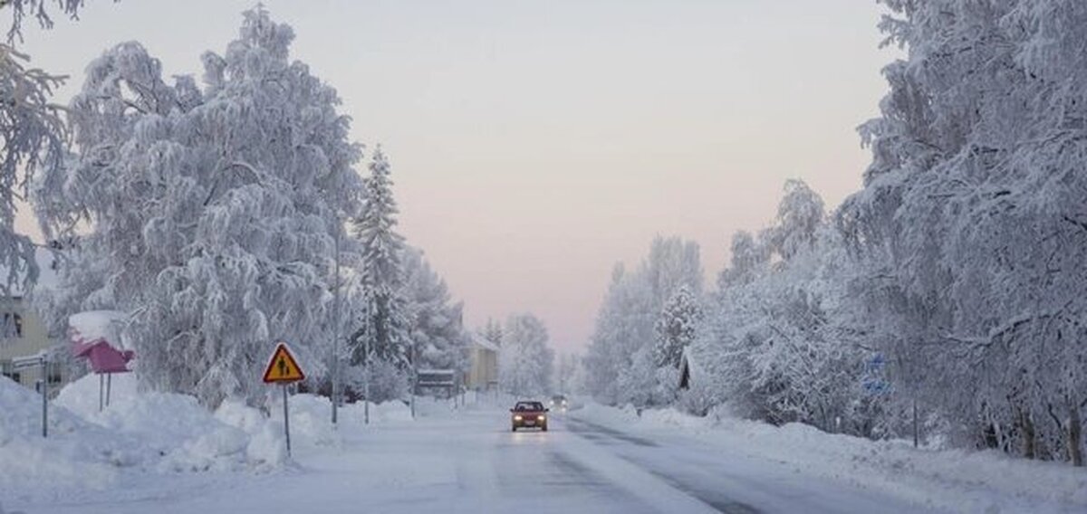 ثبت سردترین شب سوئد در ماه ژانویه طی ۲۵ سال اخیر