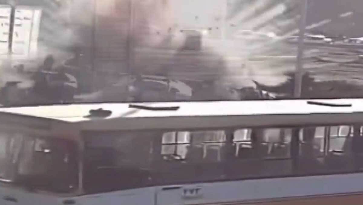 نزدیک ترین و واضح ترین تصویر از لحظۀ انفجار دوم تروریستی در کرمان (فیلم)